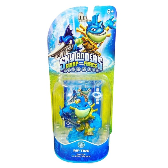 NEW 2013 Skylanders Swap Force (Rip Tide - Water) Toys to Life Figures SEALED - Picture 1 of 7
